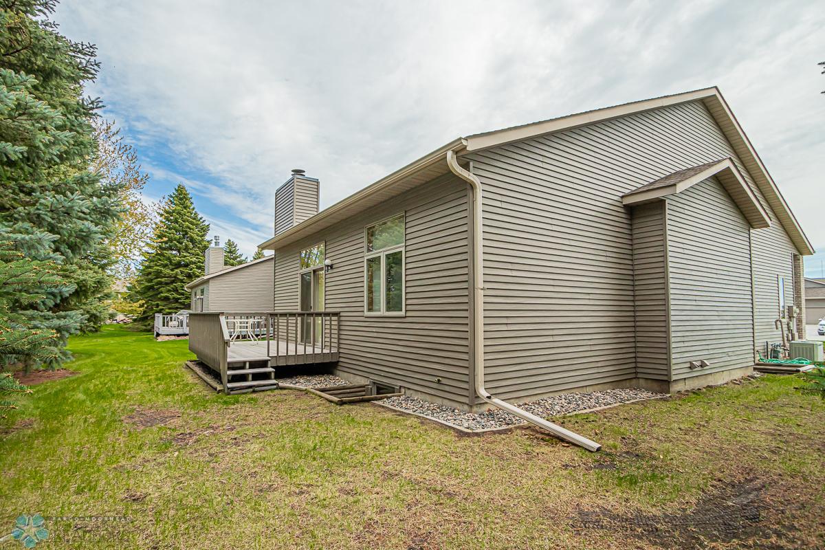 view of back of home and deck