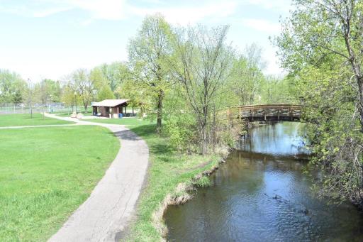 Walk right along the Vermillion River at the nearby Rambling River Park.