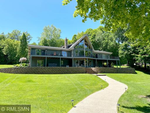 Spanning the length of the main level, your favorite spot to relax will be the lakeside deck.