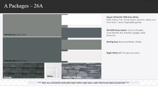 Exterior color package 26A.