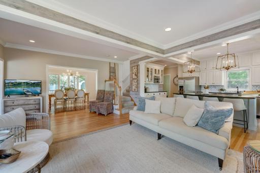 Open Concept Plan allows versatility and functionality