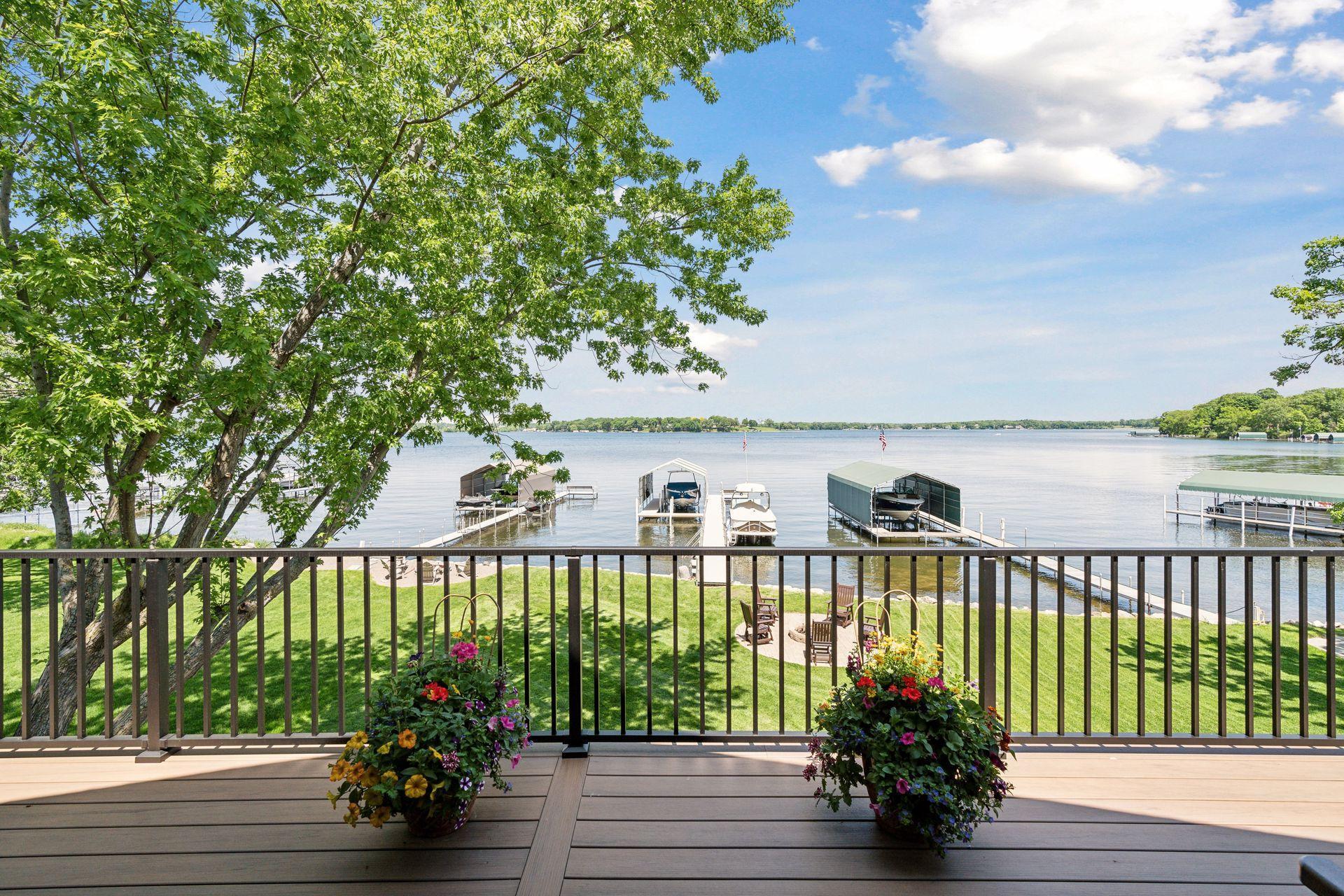 view from primary deck