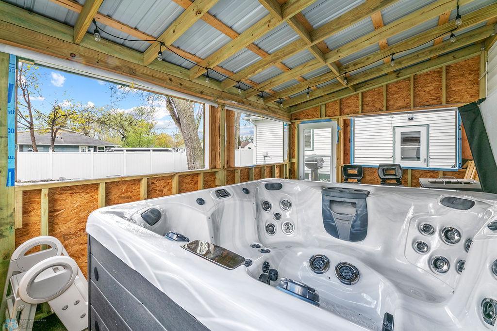 Hot tub space