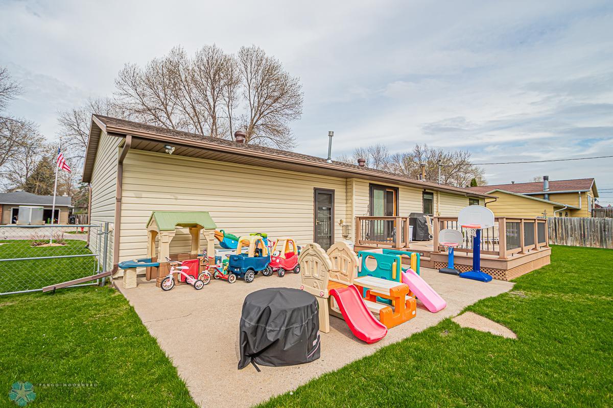Large Concrete Patio