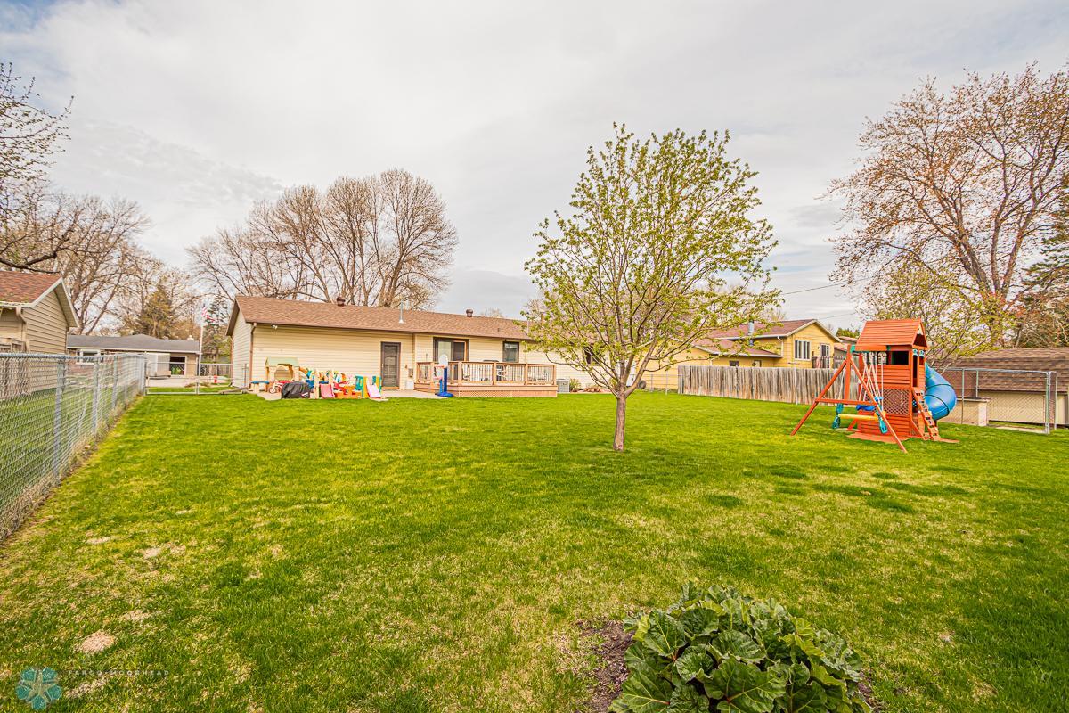 View of home from back yard