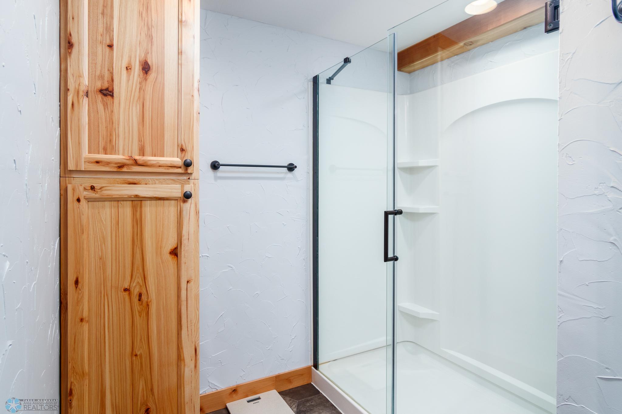 Basement bathroom