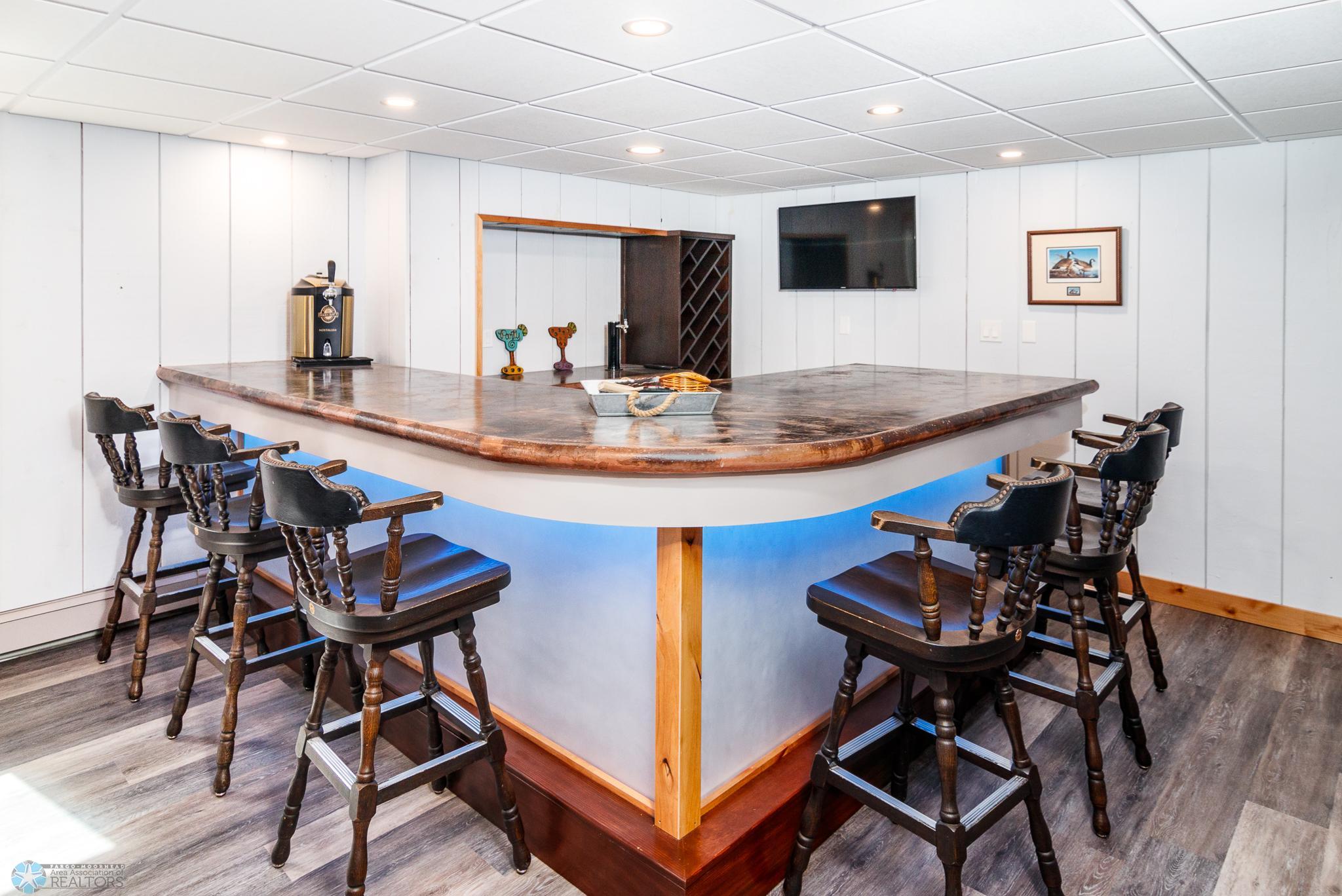 Basement bar