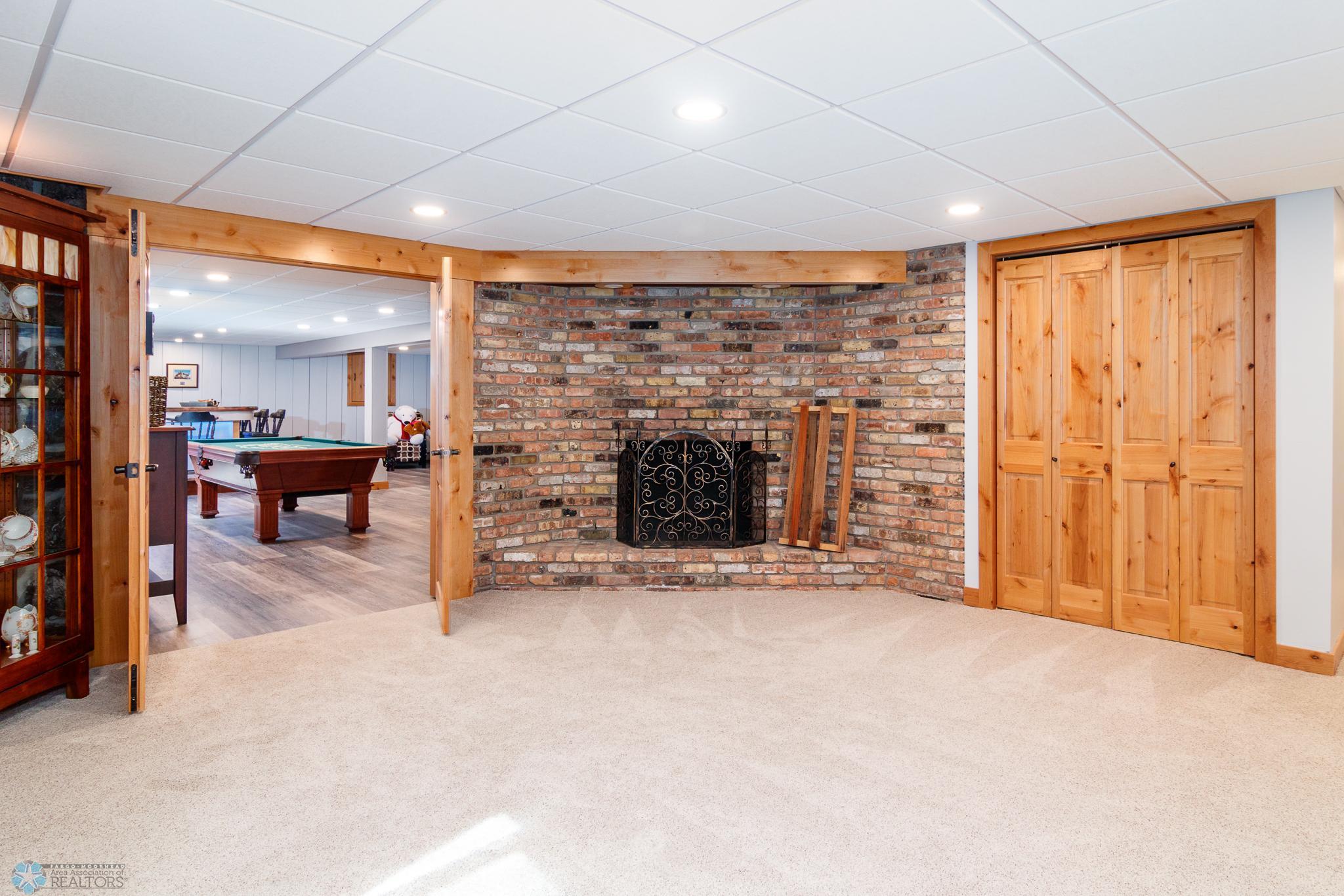Basement bedroom
