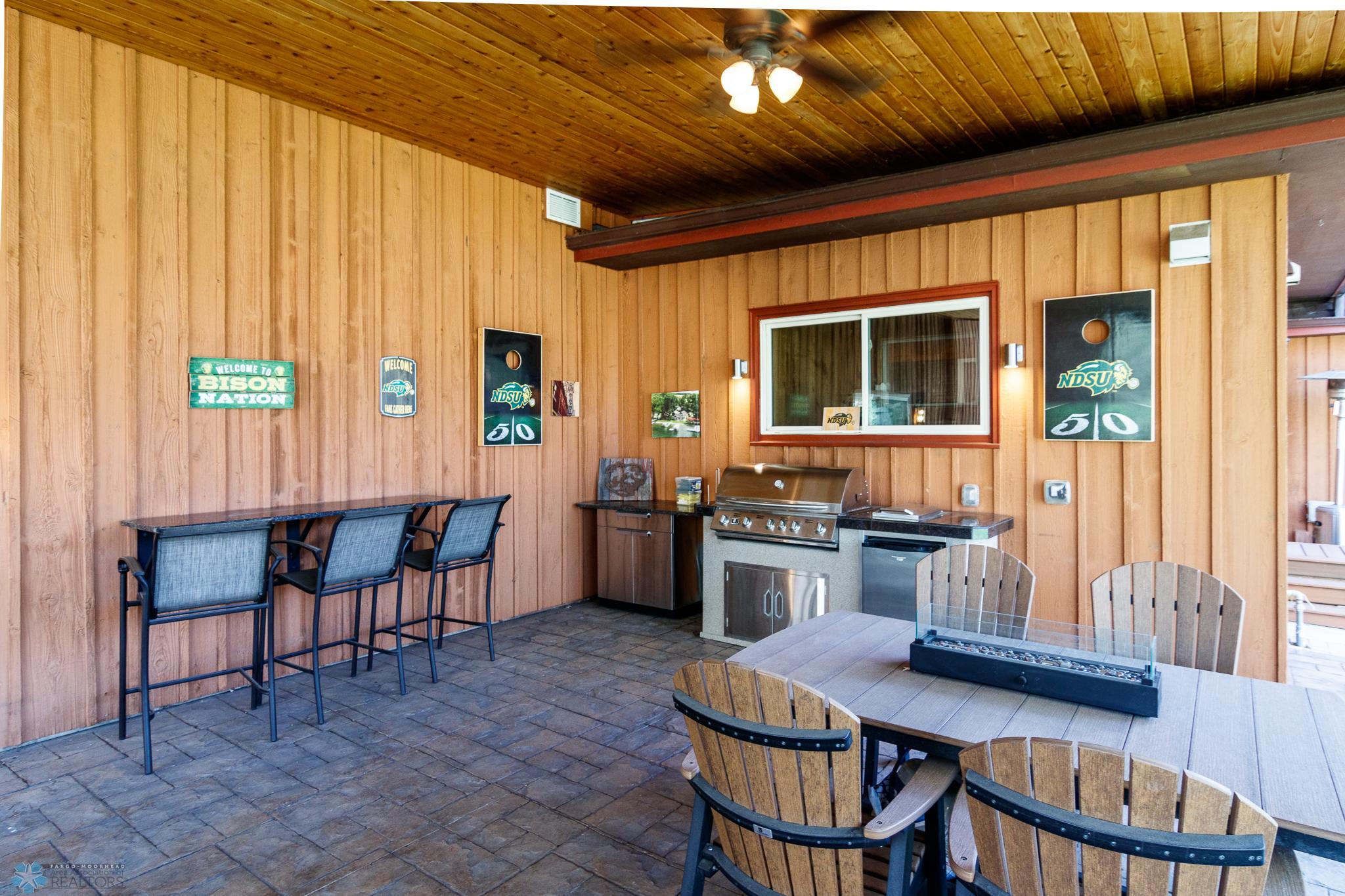 Covered patio