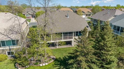 Overall, this aerial view offers a unique vantage point to appreciate the home's position within its surroundings.