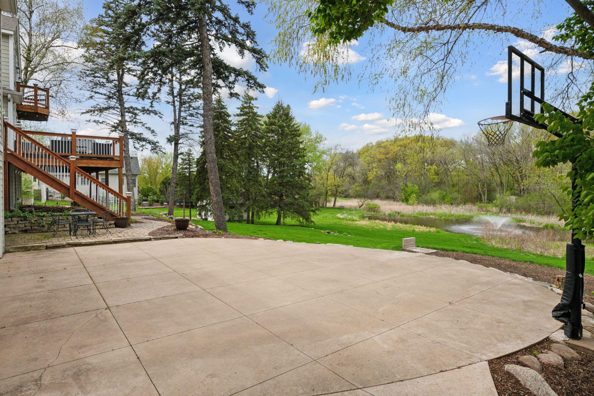 Complete with a sports court for all your family fun!