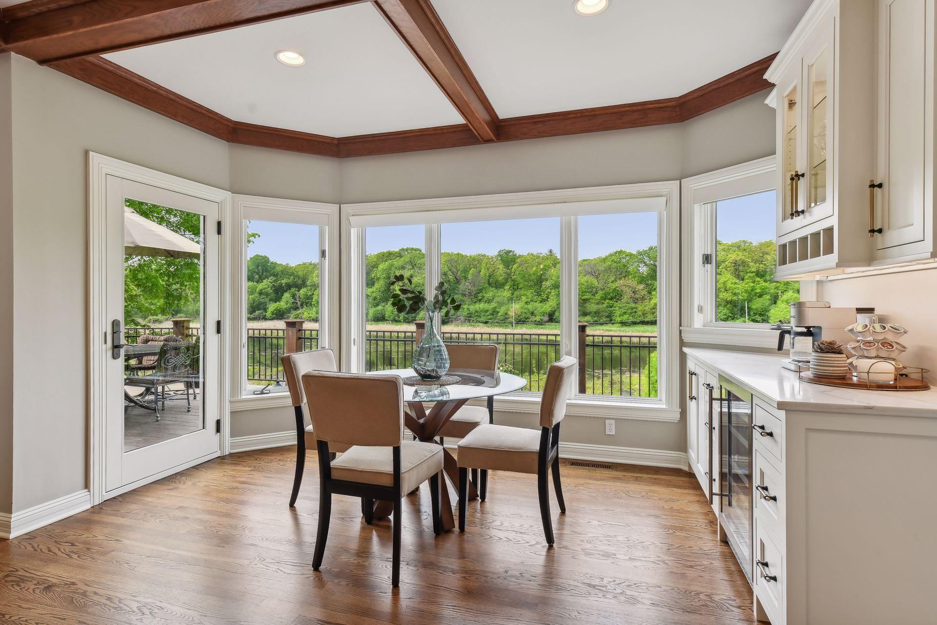 Informal dining room