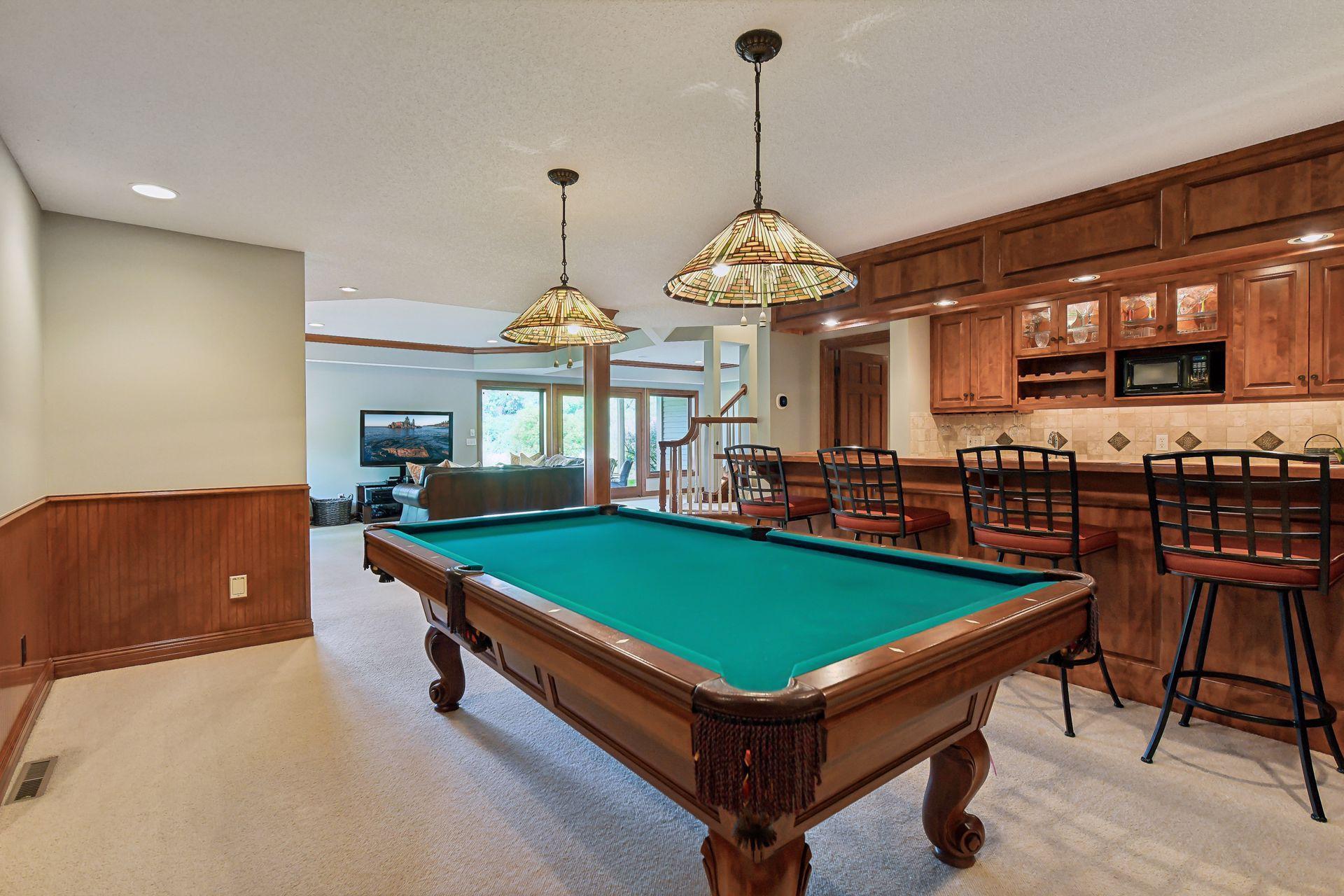 Billiard room