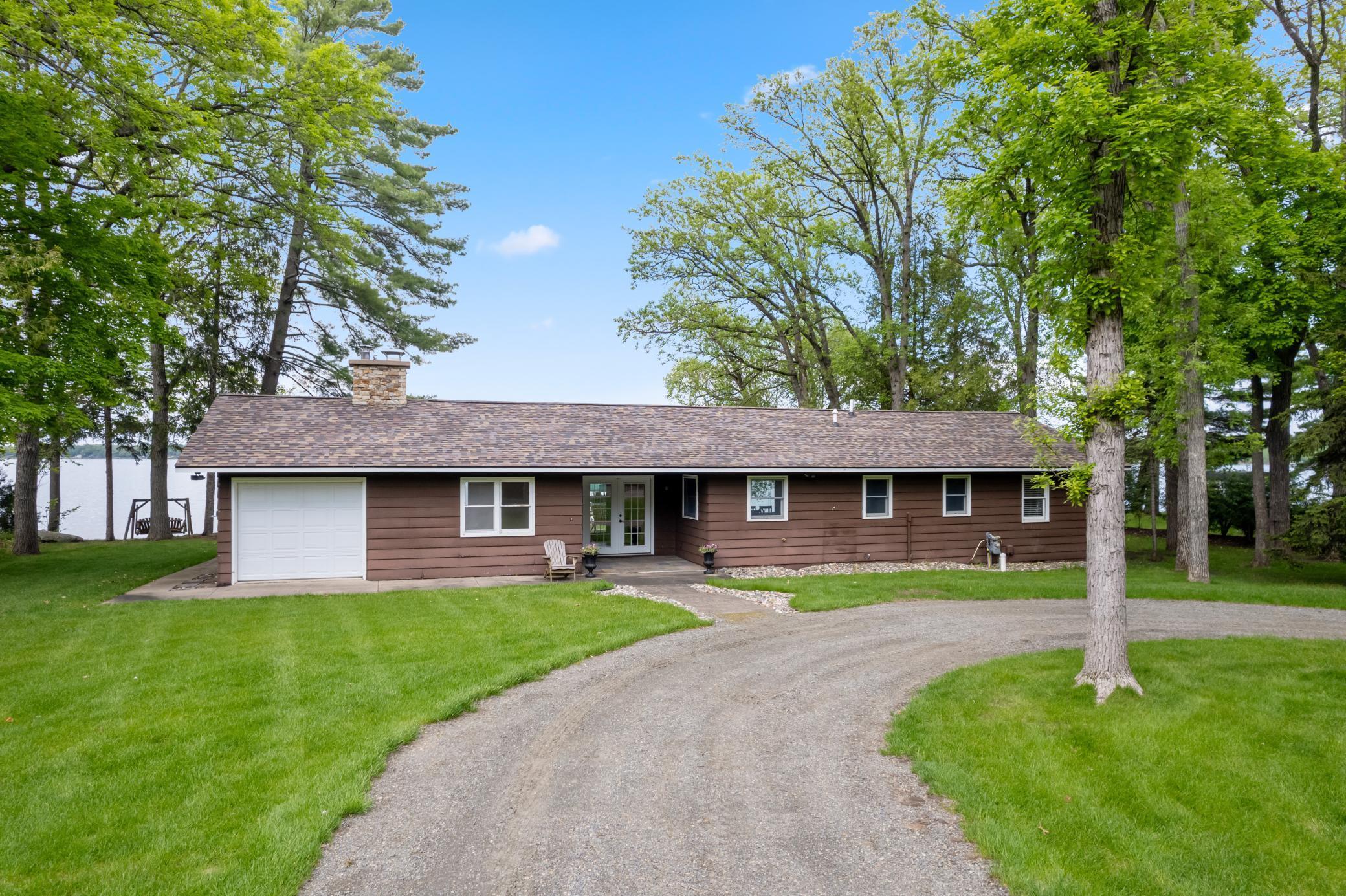 Main house is one level living