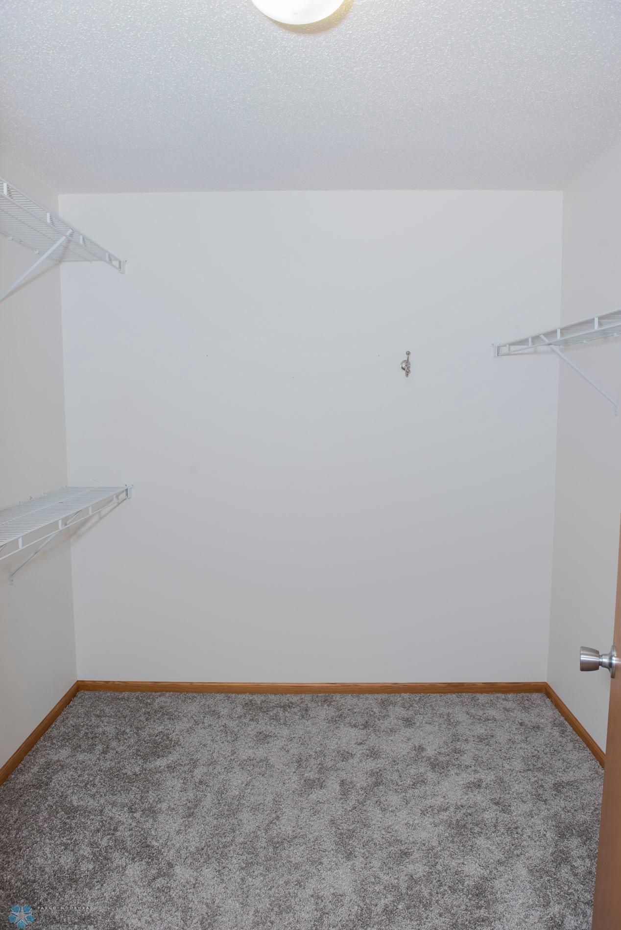 Large walk in closet