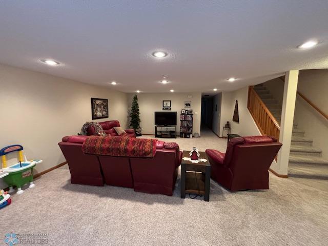 Spacious family room