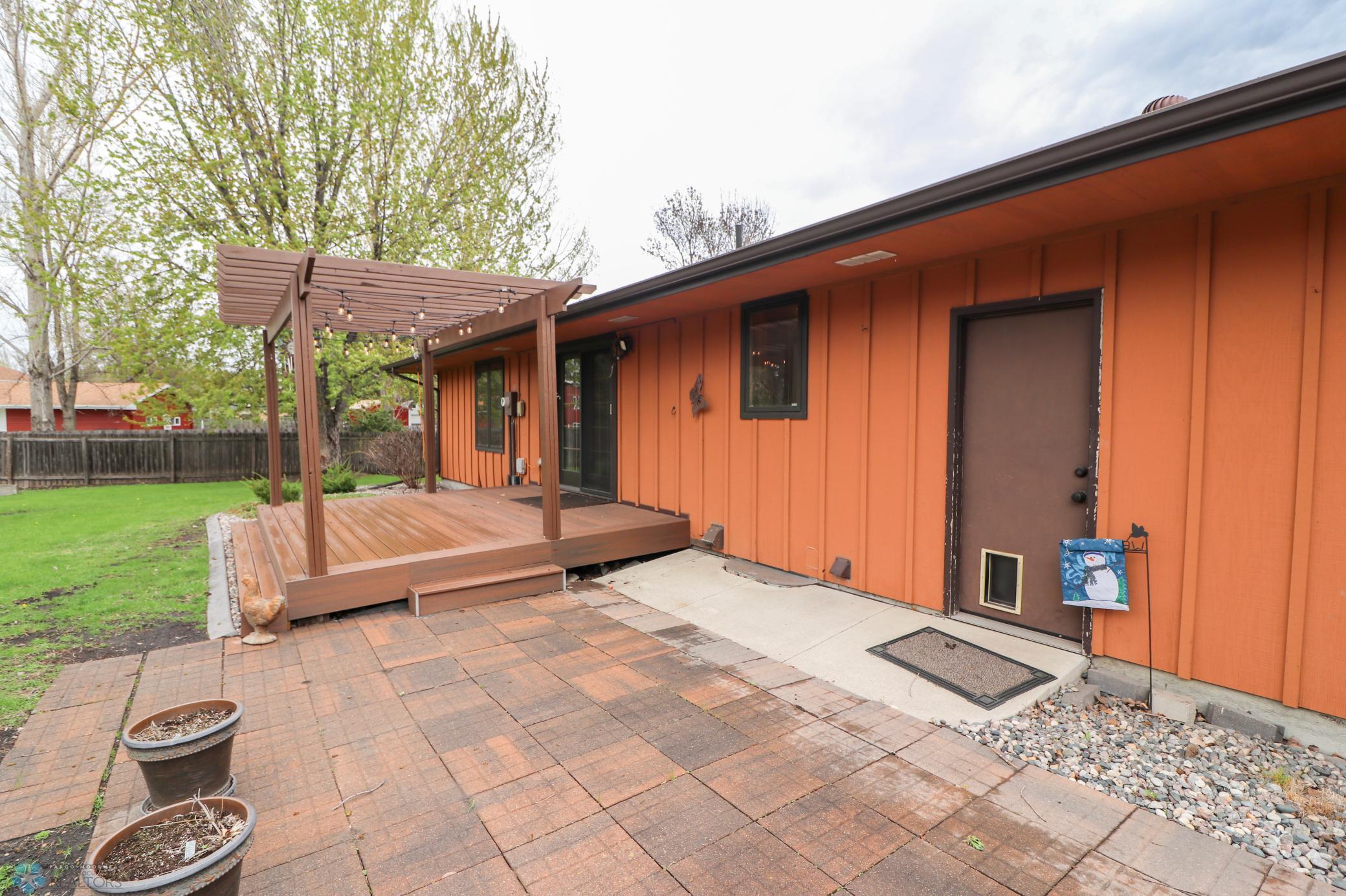 Back patio