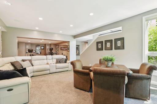 Open floor plan is perfect for entertaining