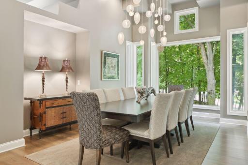 Incredible natural light and room for a buffet