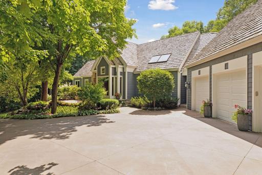 Spacious 3 car garage with plenty of room for additional parking