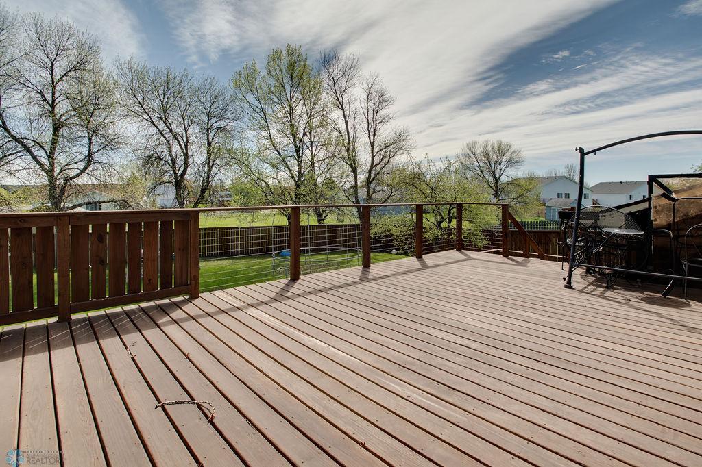 Huge maintenance free deck