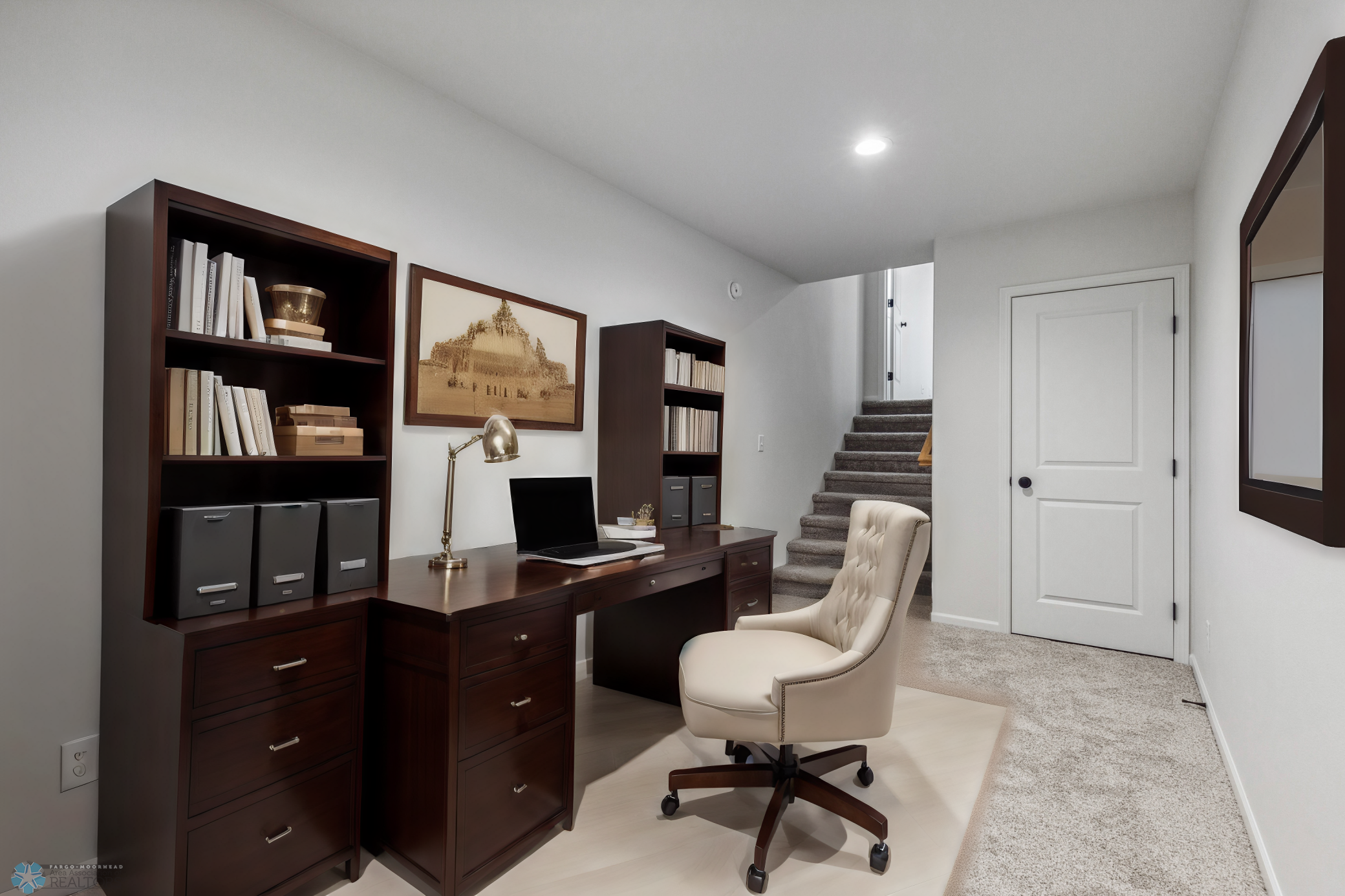 Virtually Staged Finished Fourth Level