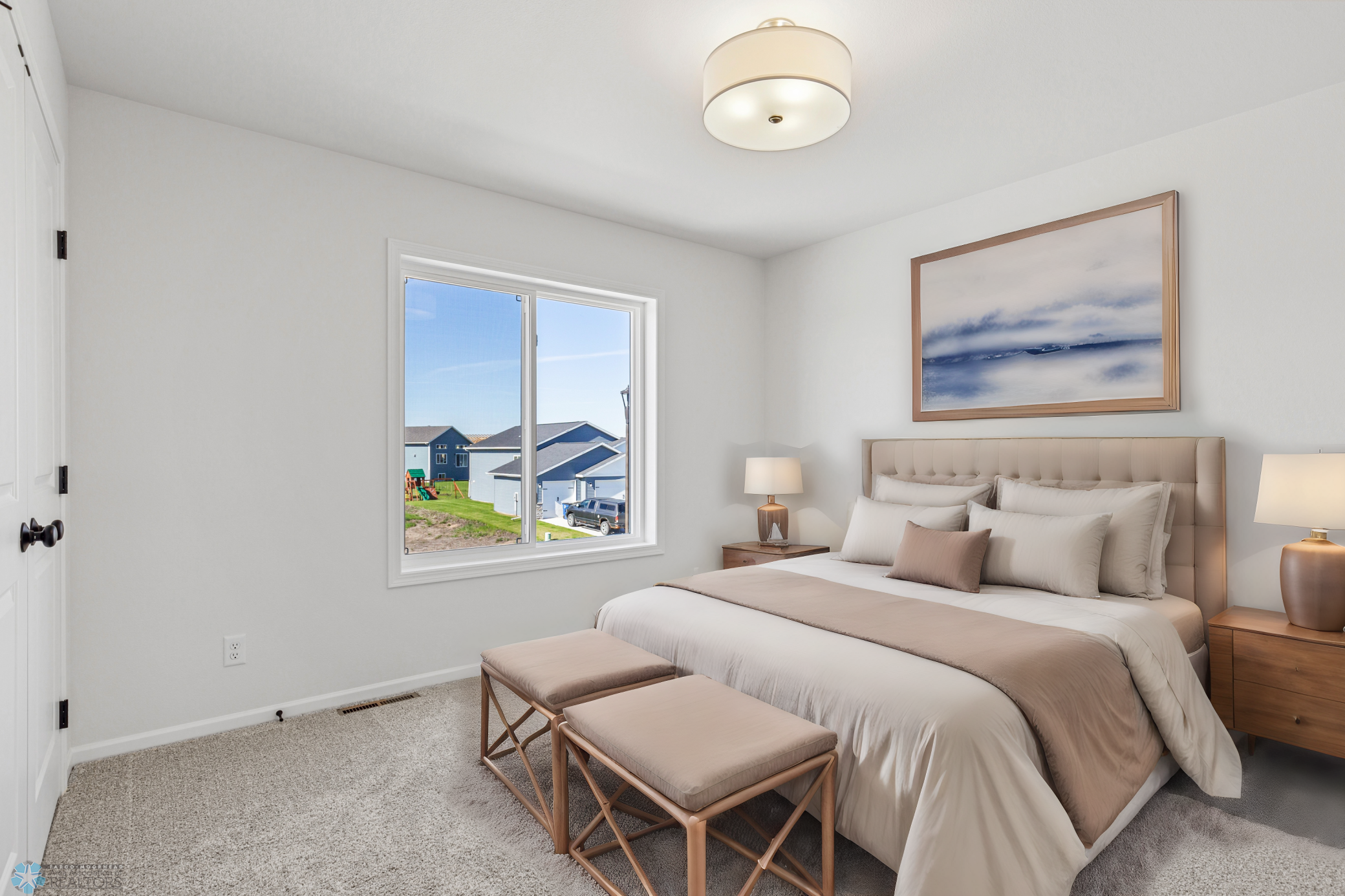Virtually Staged Bedroom 2