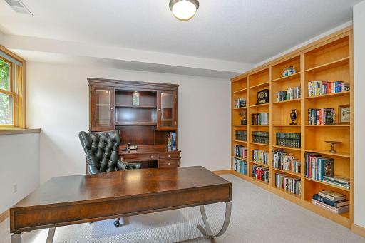 Lower level flex/library/office room could be another bedroom