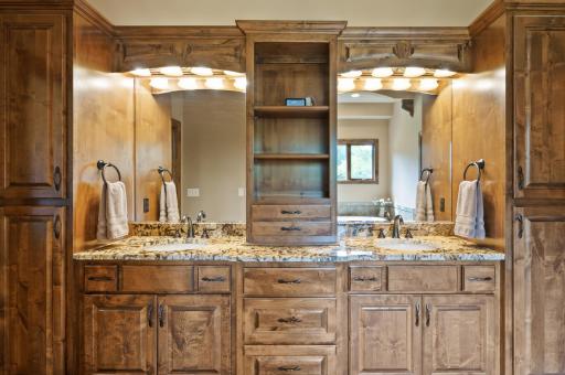 Primary ensuite with a large dual sink area