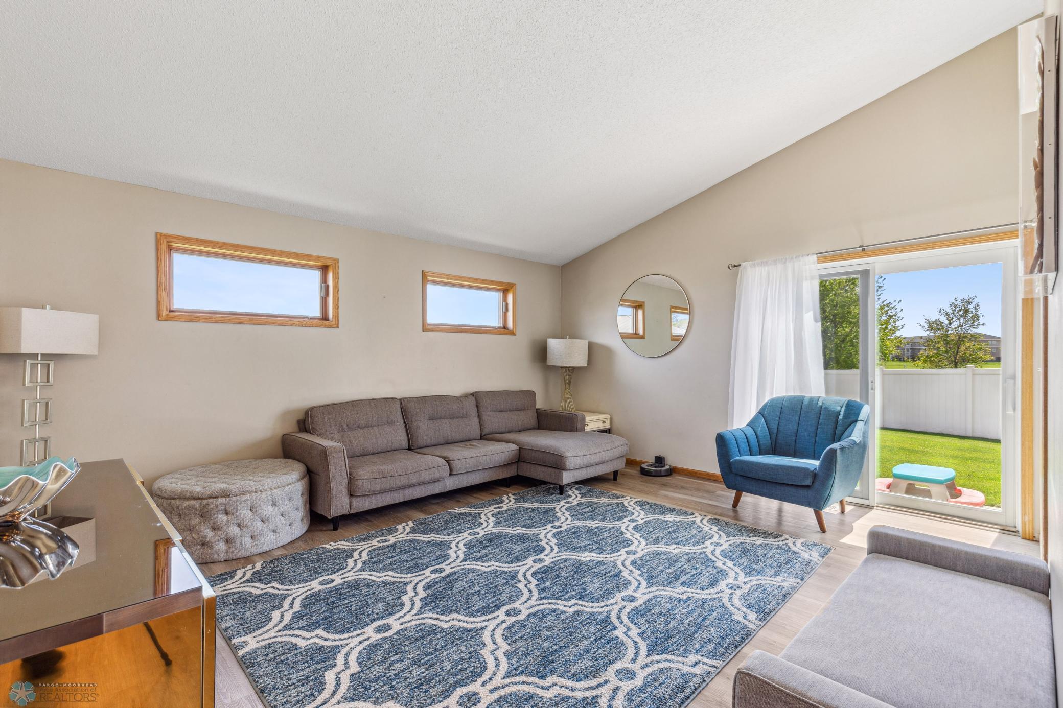 Living Room with patio access.