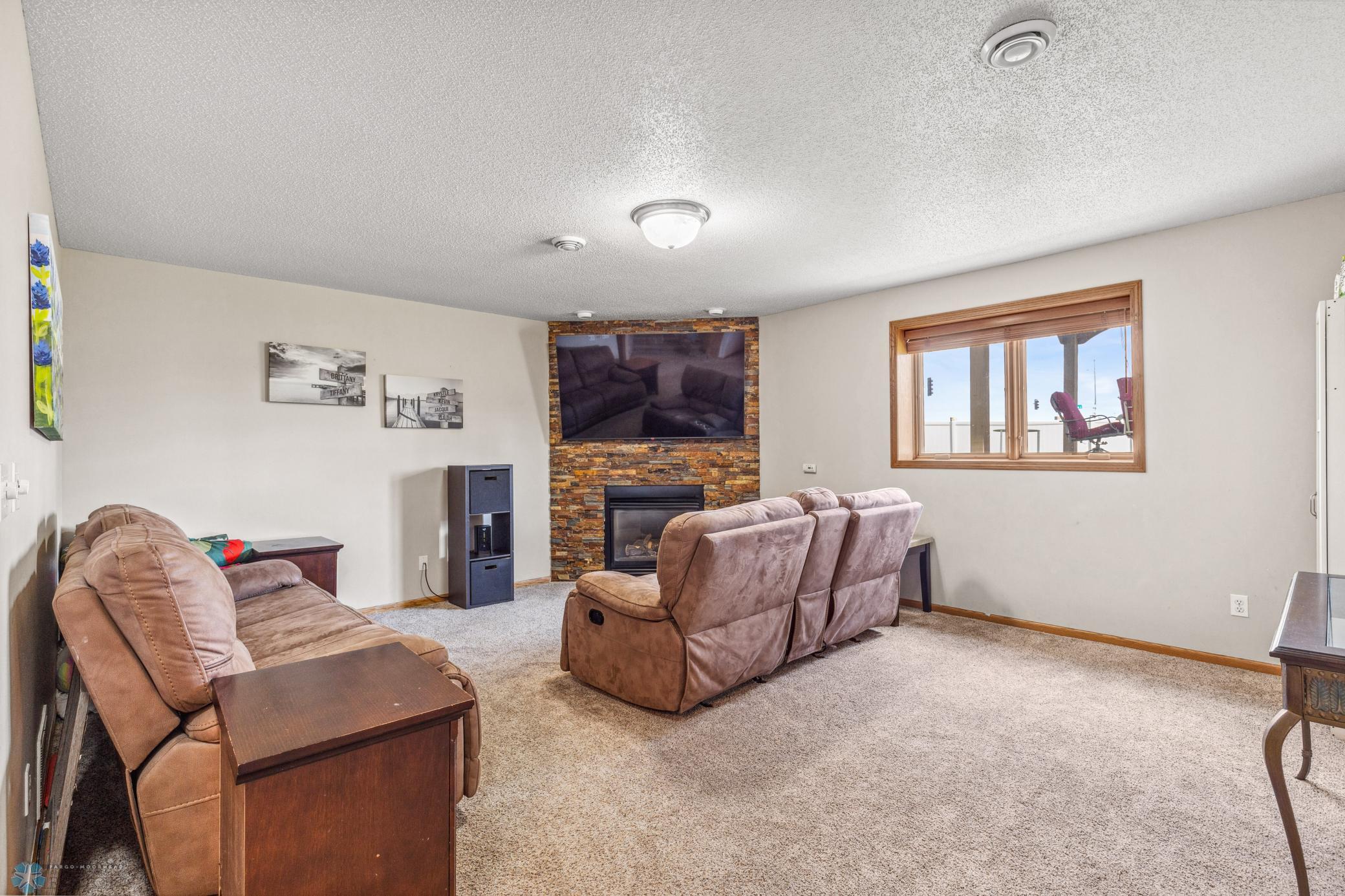 Lower Level Family Room.