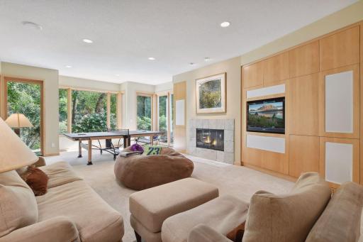 Cozy and spacious multi purpose family room