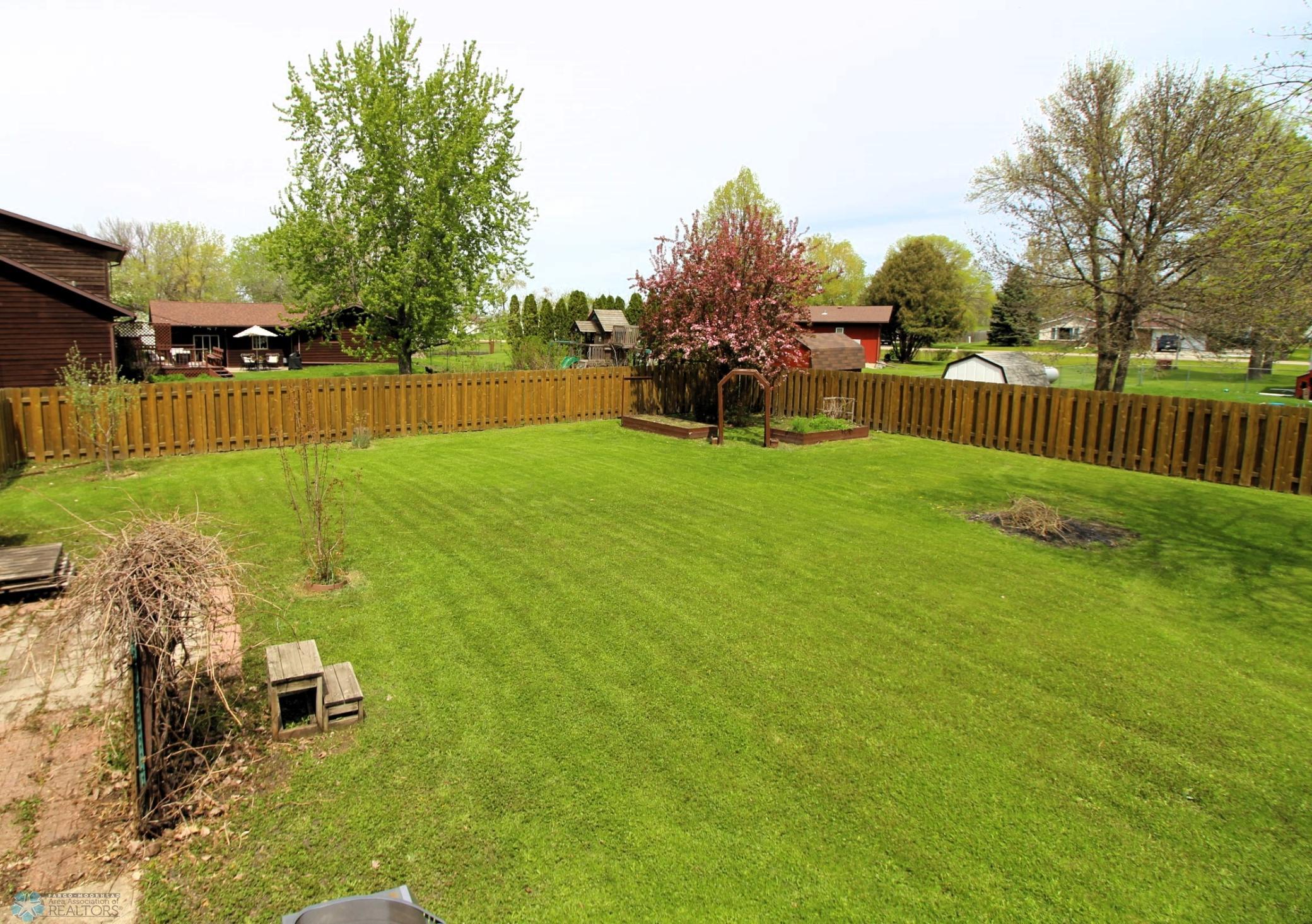 Fully Fenced Backyard