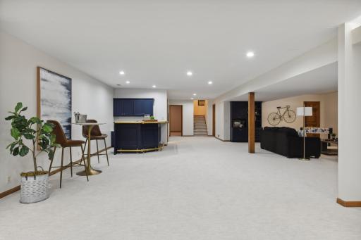 Welcome to the expansive lower level awaiting ALL of your family and entertainment needs!