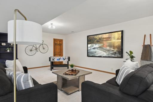 Perfect and spacious enough to create a great theater experience