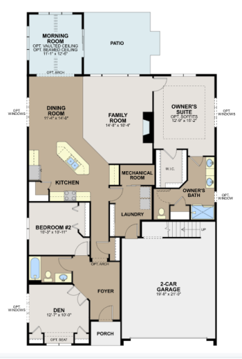 Cedarwood ll floorplan- Pictures of model home - current home under construction!