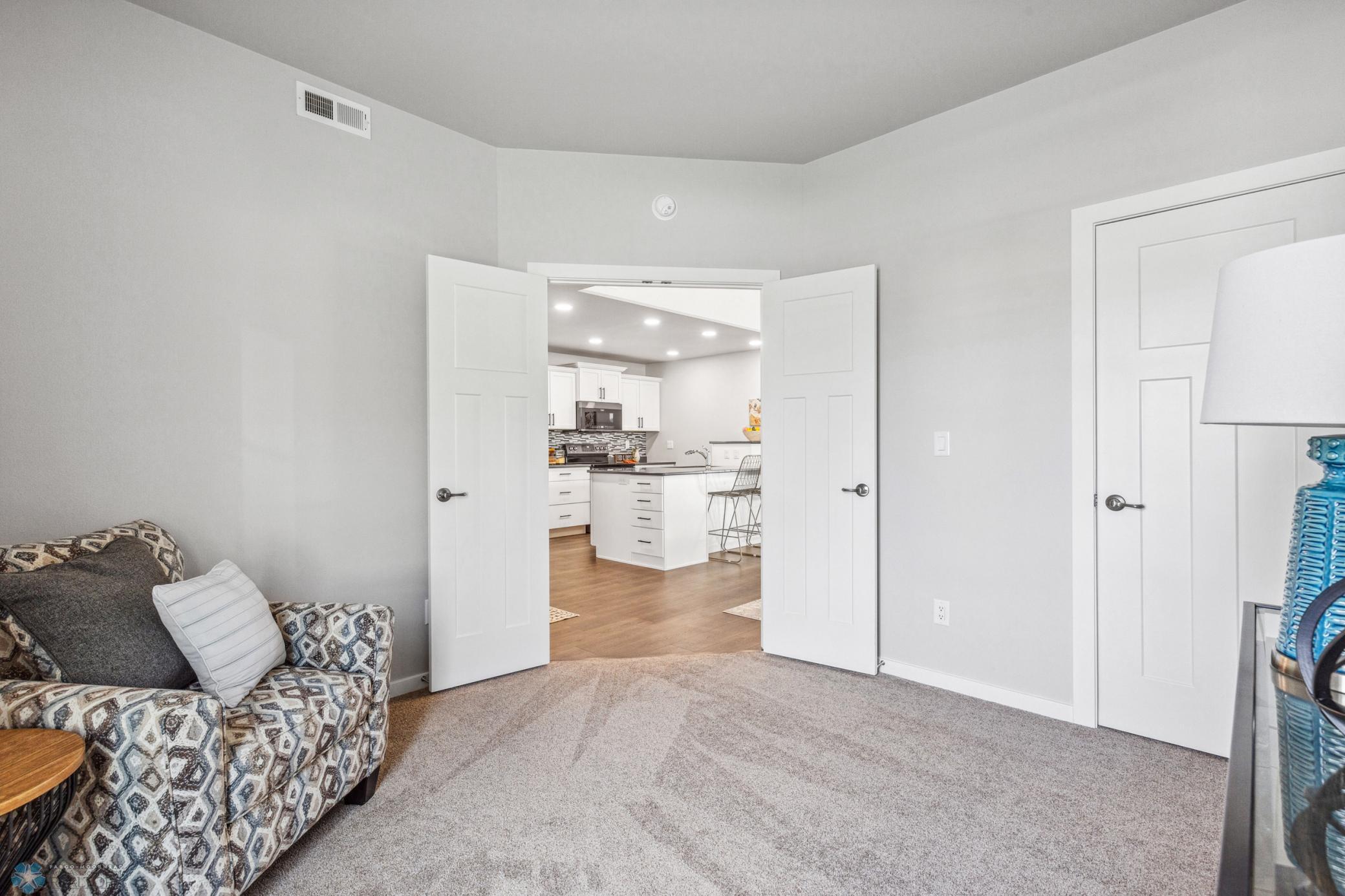 Office/Den - great space for tv watching, crafts, home-office or hobbies.
