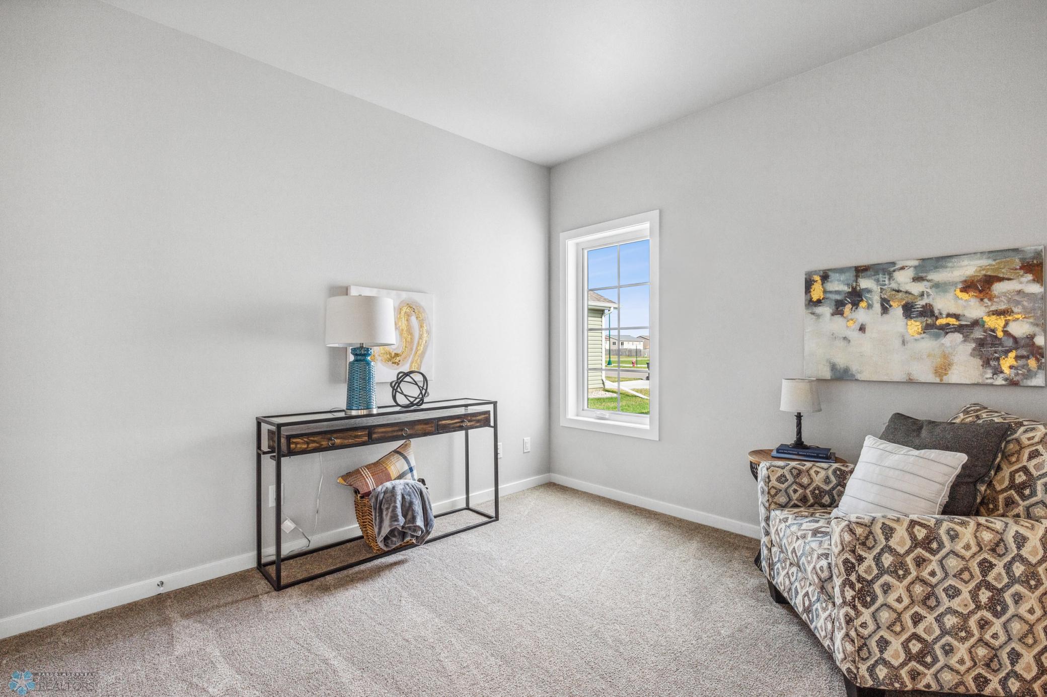 Office/Den - great space for tv watching, crafts, home-office or hobbies.