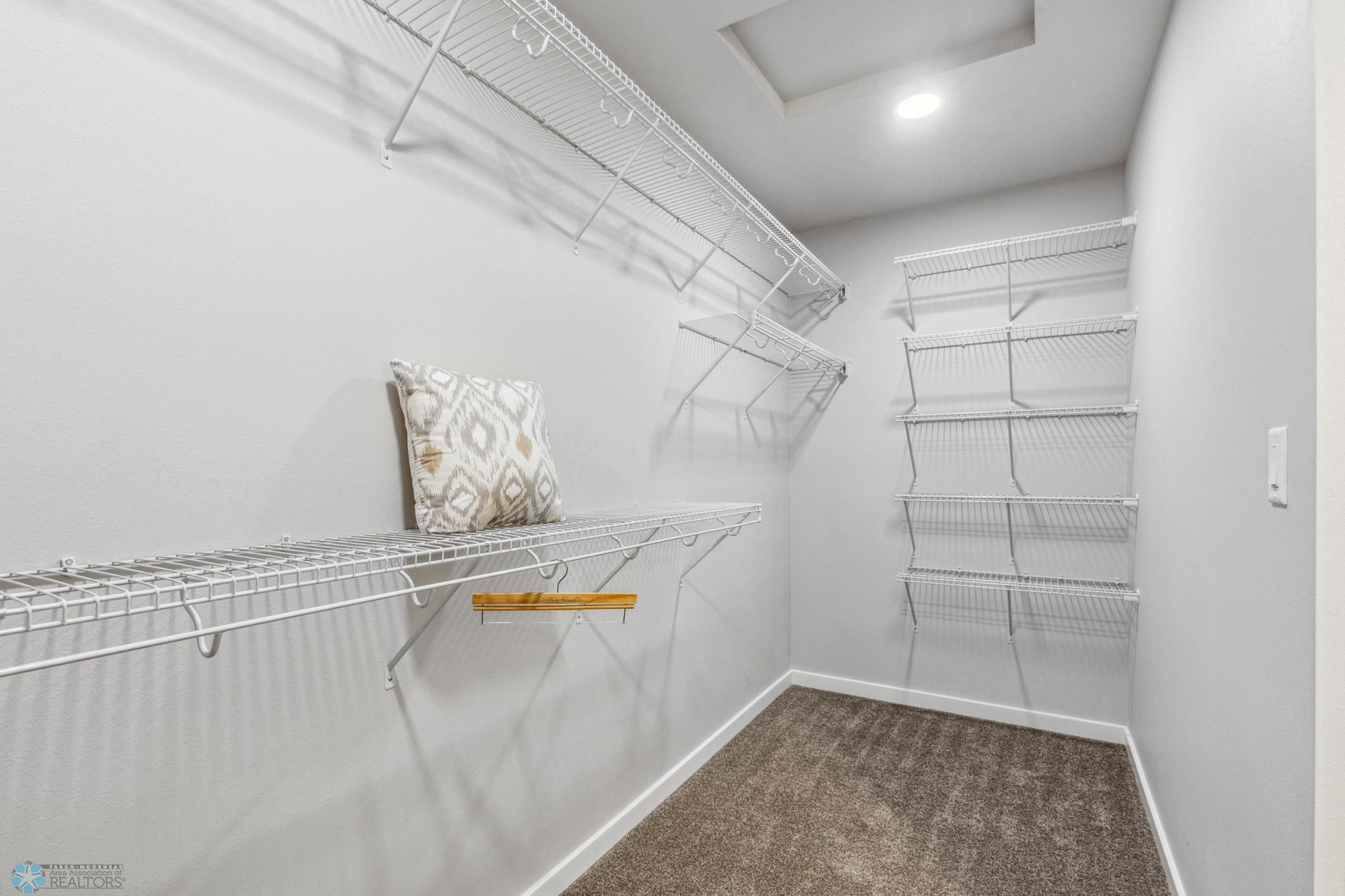 Great closet space!