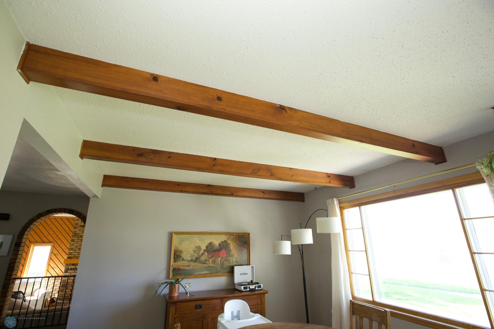 Dining Room Ceiling Beams
