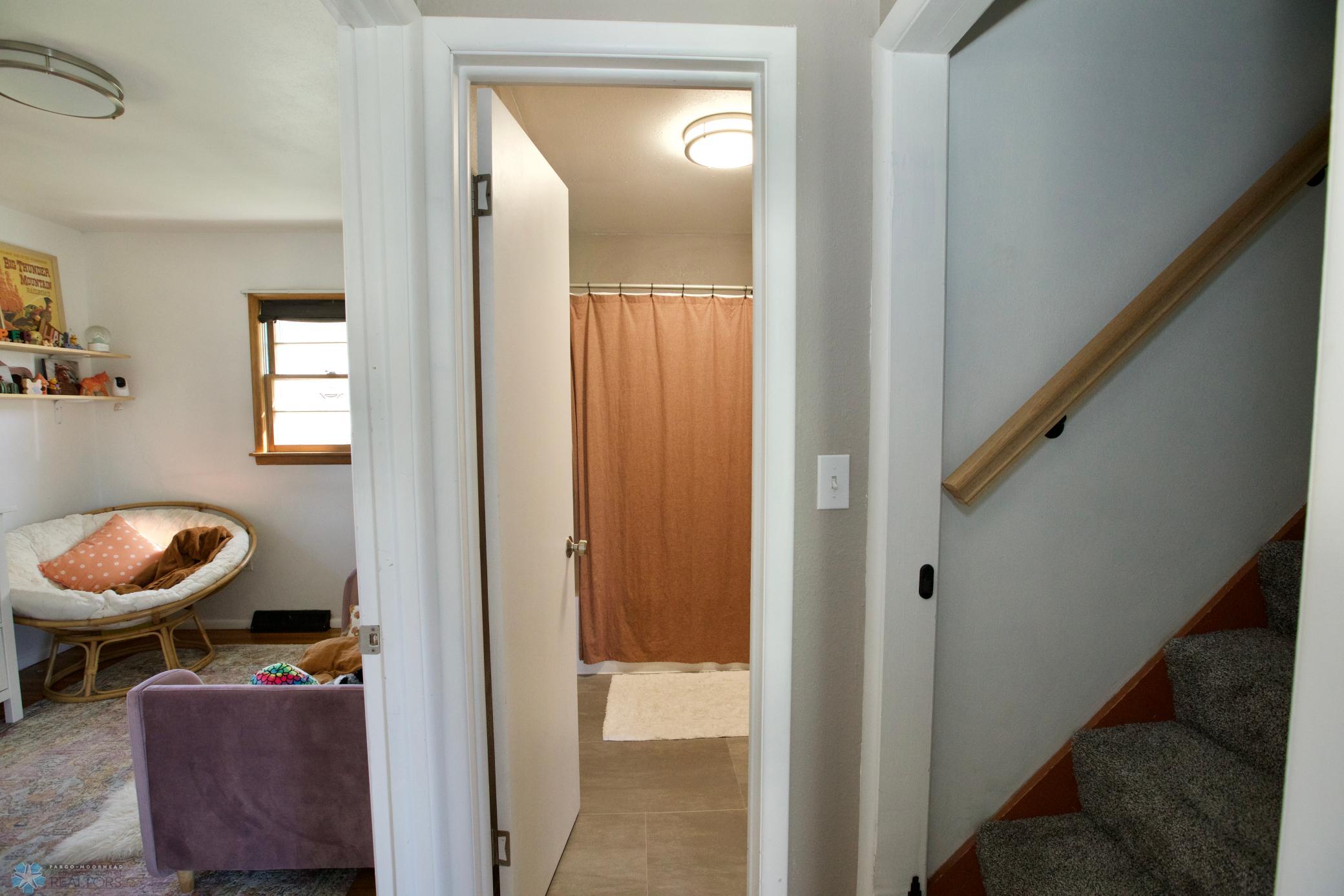Full Bath on Main Floor