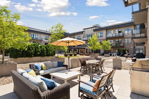 This condo has over 600+ sqft between two outdoor patio areas