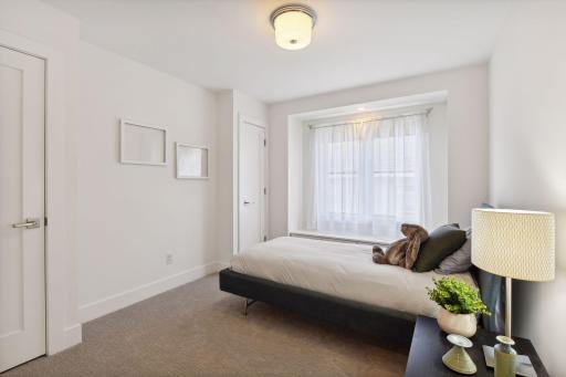 Bedroom 4 has window bench seat, 2 closets.