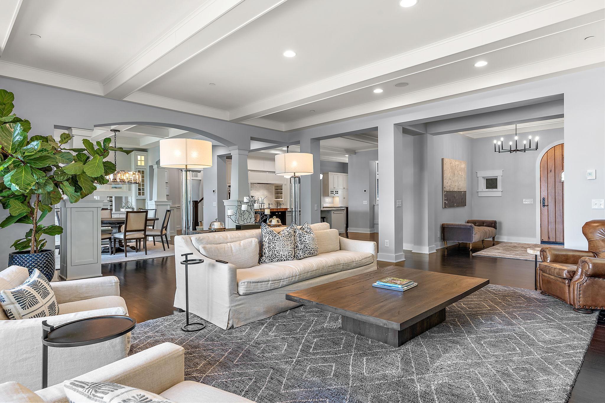 Open floor plan with lots of natural light and an entertainers dream!