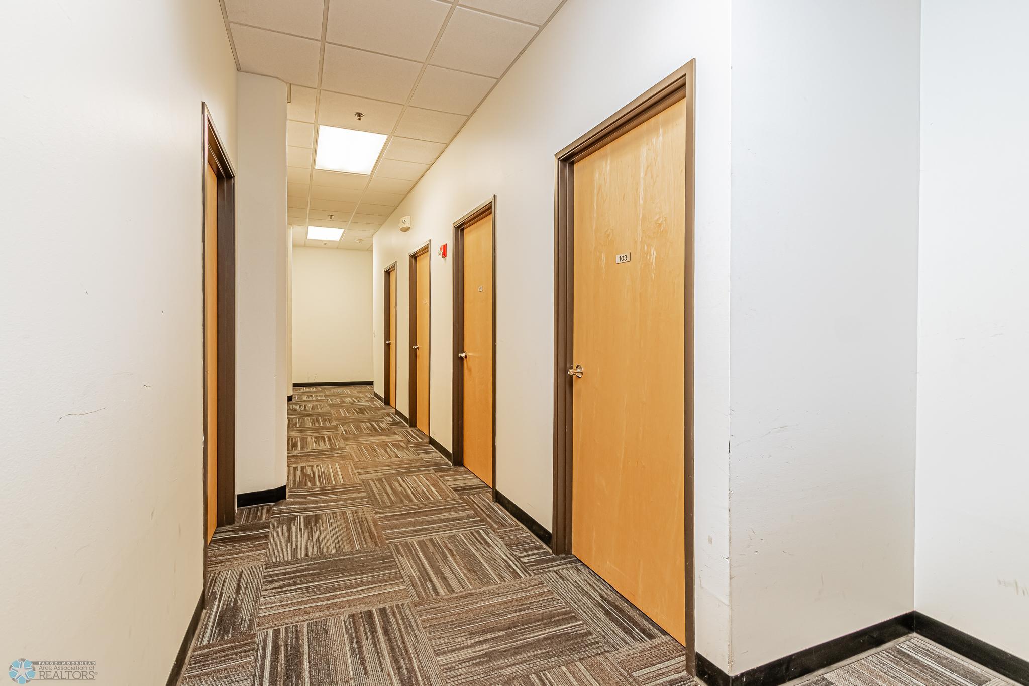 Hallway to storage unit