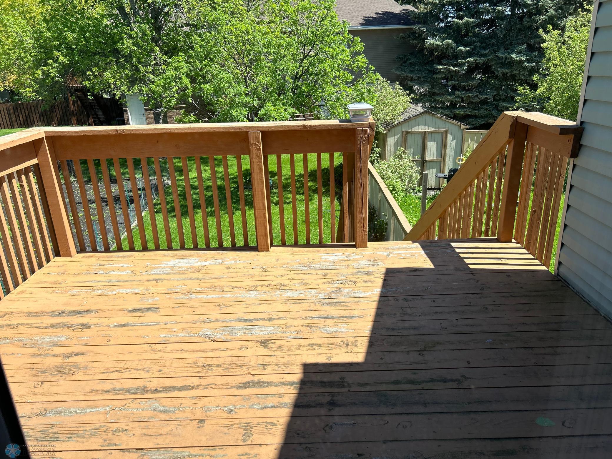 deck from dining room