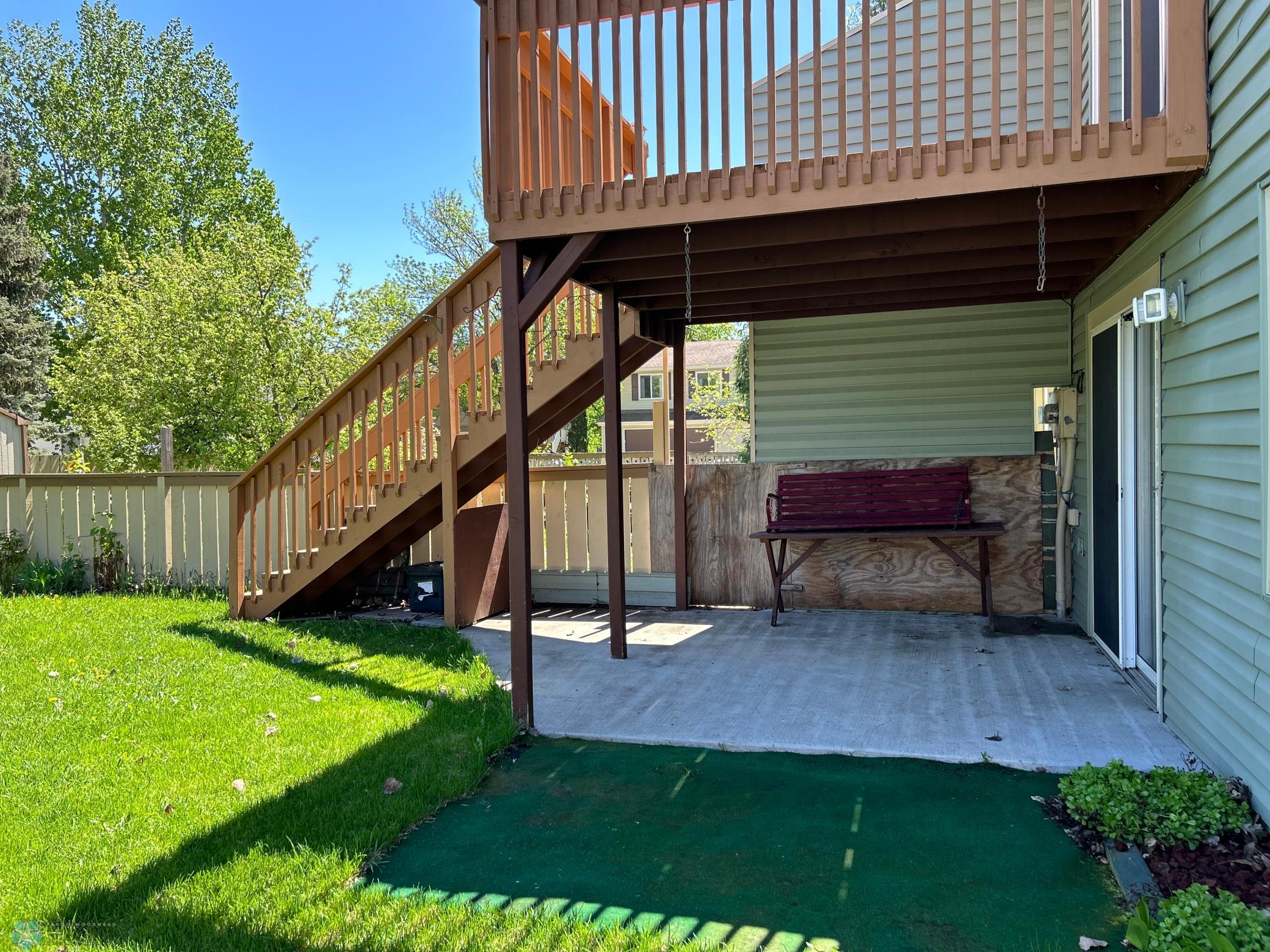 deck and patio