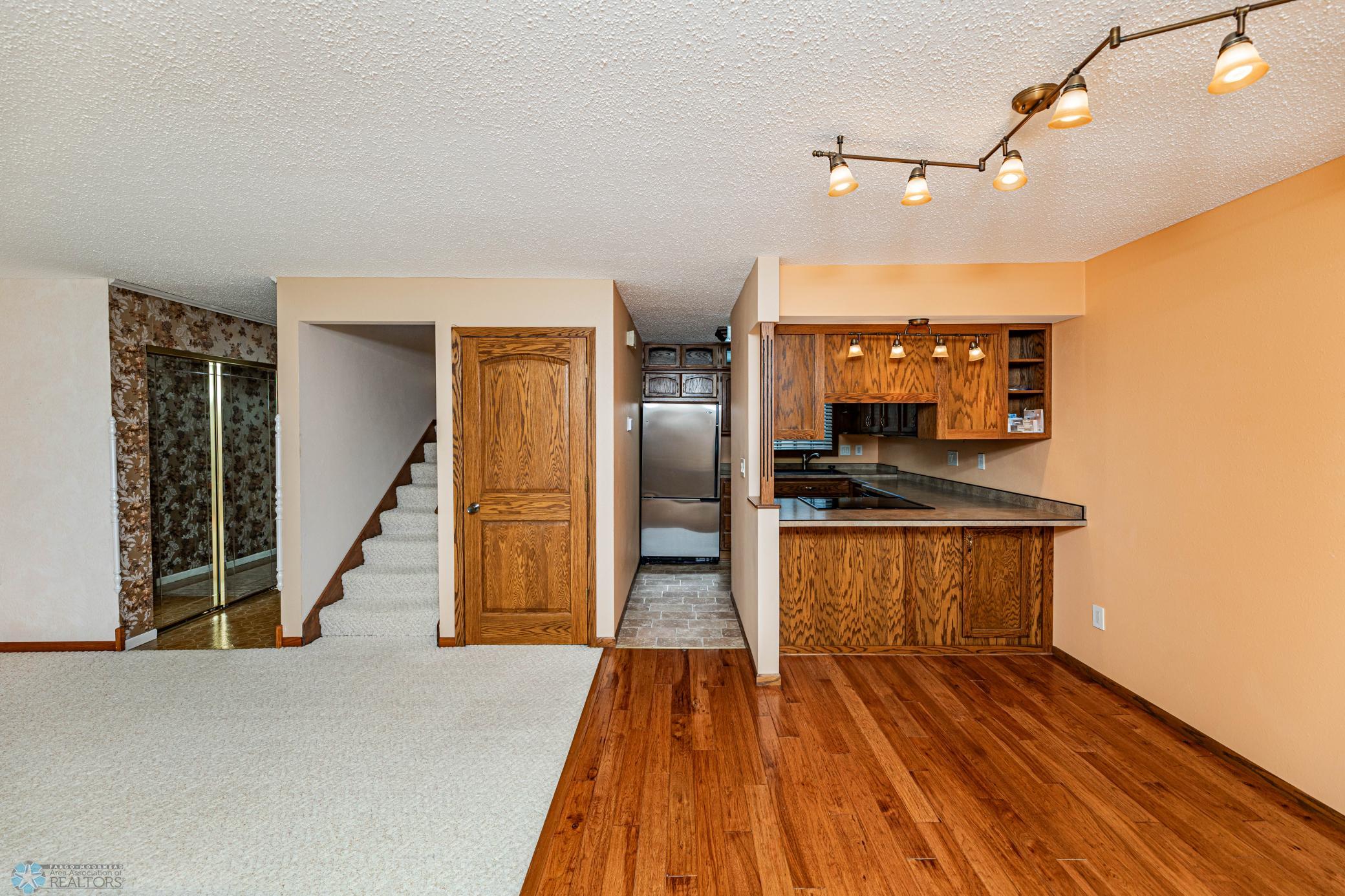 KITCHEN STAIRWAY UP VIEW