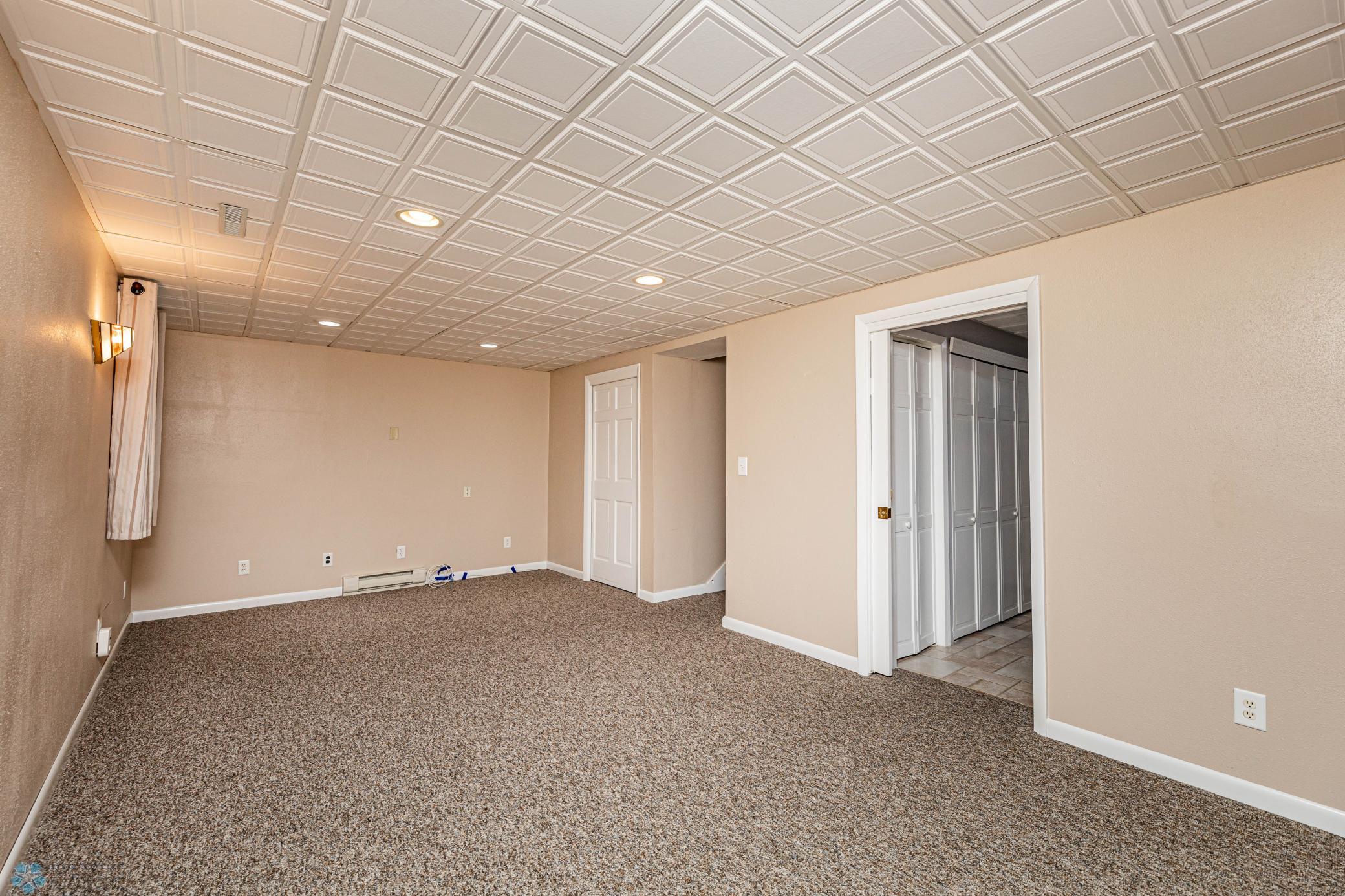 LOWER FAMILY ROOM/BEDROOM