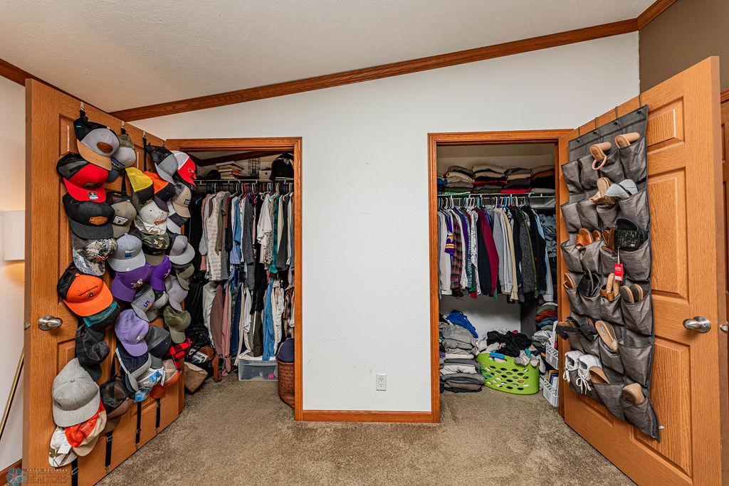 Dual Closets in Master